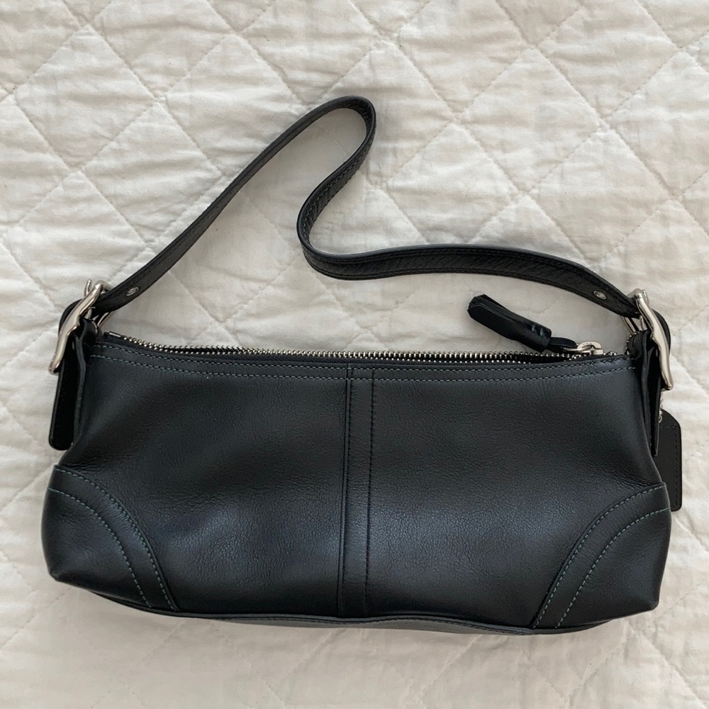 Coach small leather handbag